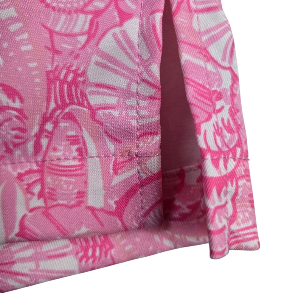 Vineyard Vines Pink Seashell Whale Logo Skort Skirt Golf Tennis - Picture 4 of 13